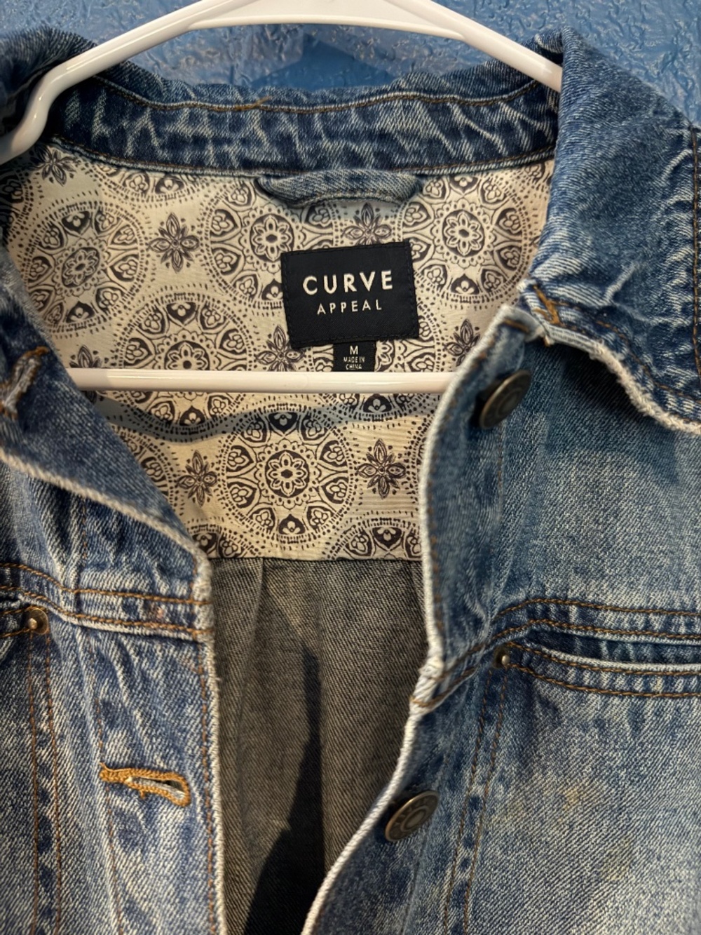 Curve Appeal blue denim jacket